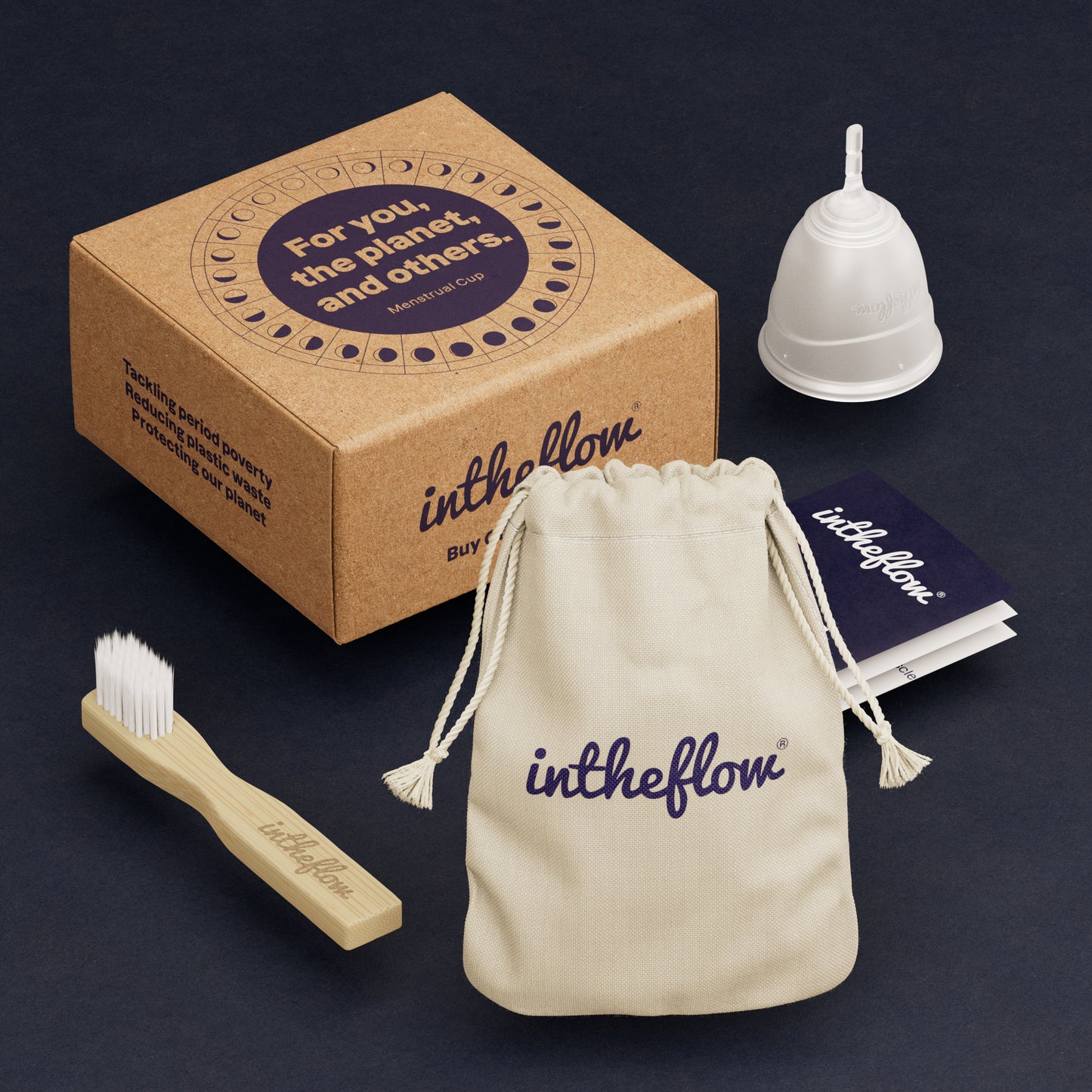 White Menstrual Cup